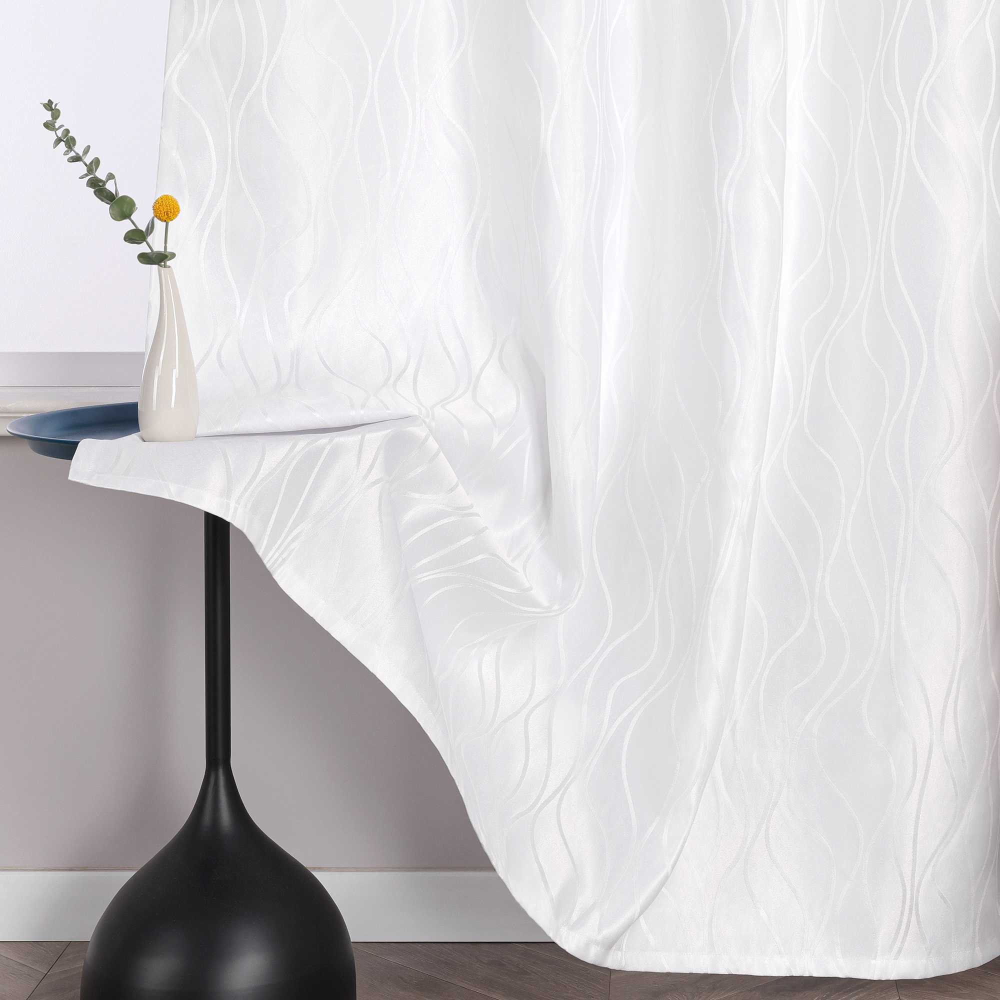 Verdunkelungsvorhang Ösenschal Blickdichte Gardinen Schlafzimmer Wohnzimmer 1 Stück - Joyswahl
