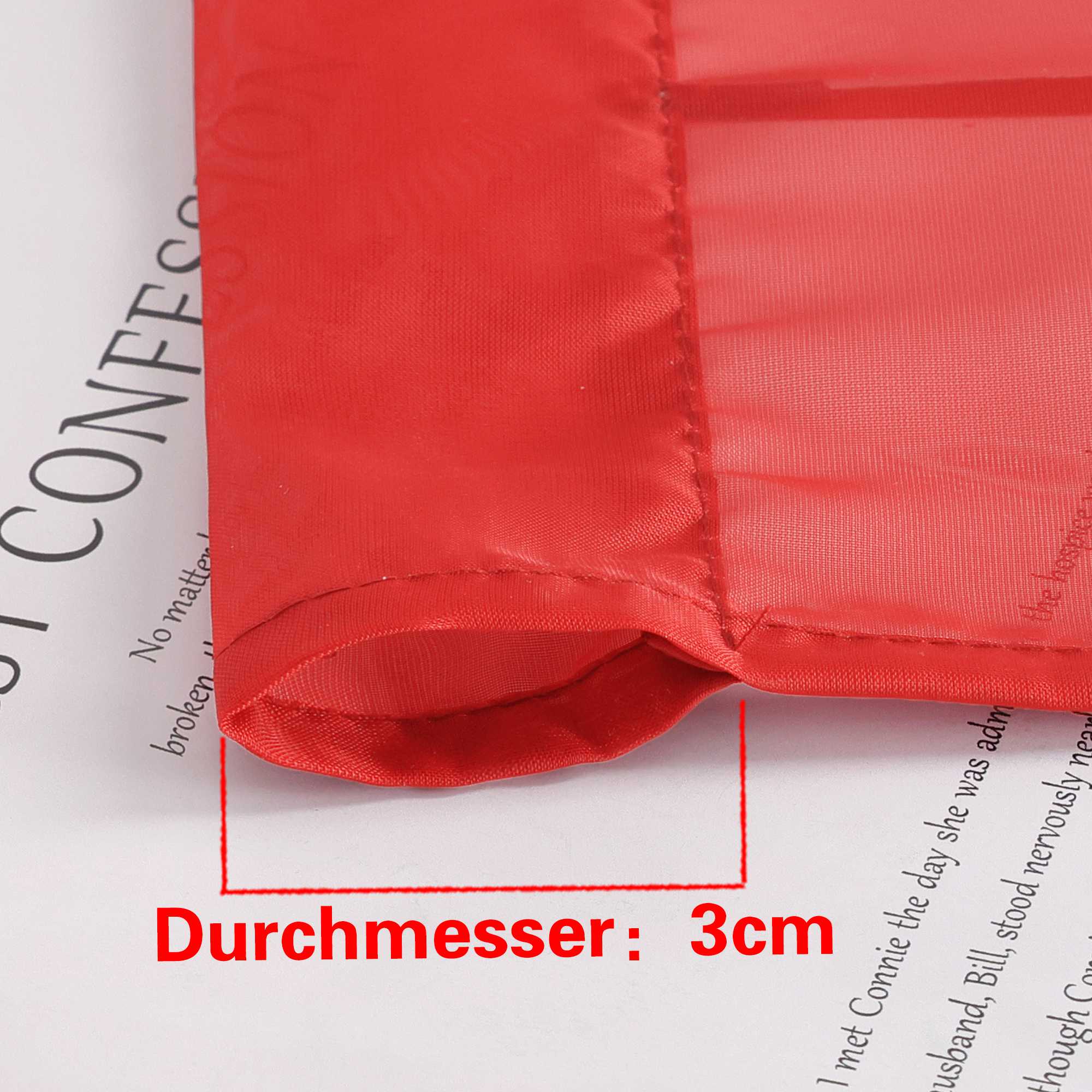 Rollos durch Stangendurchzug Transparente Luftig Unifarbig 1 Stück - Joyswahl
