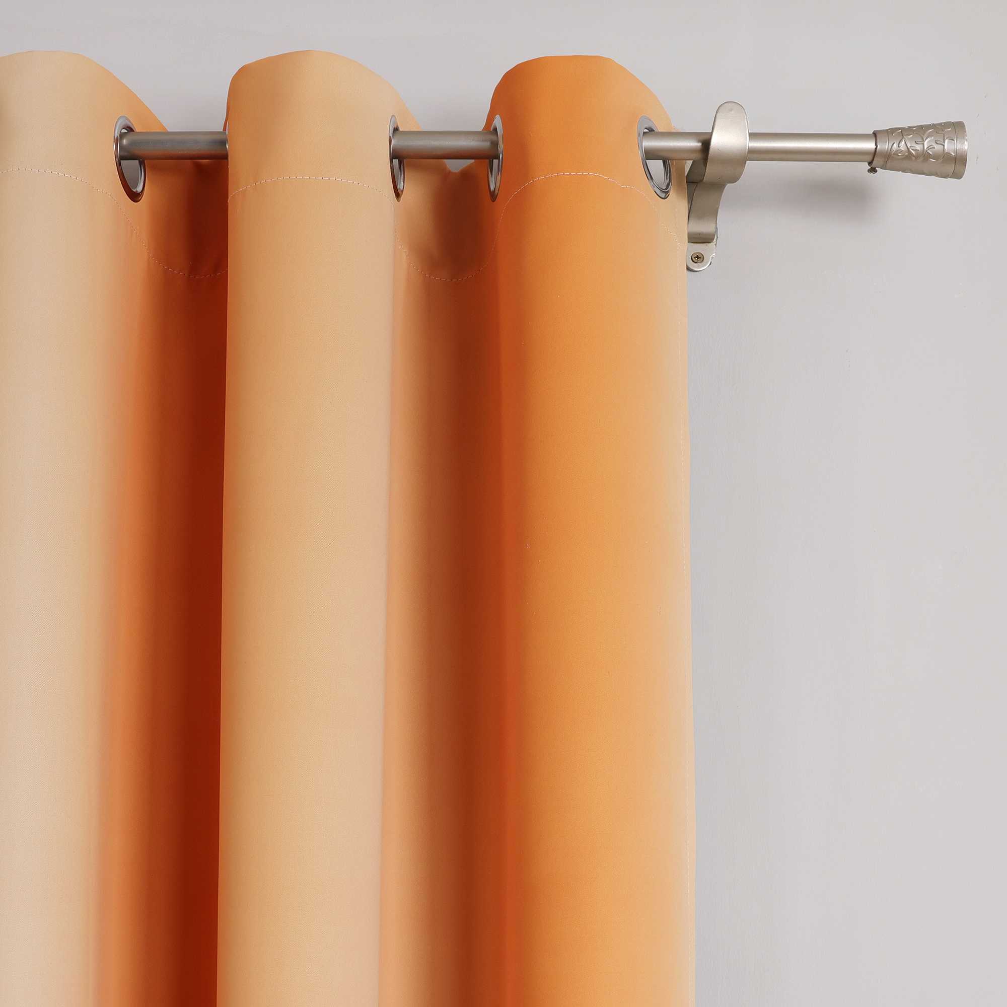 Verdunkelungsvorhang  Ösenschal Farbverlauf Privatsphäre Lichtvermeidung Thermovorhang Minimalismus 1 Stück - Joyswahl