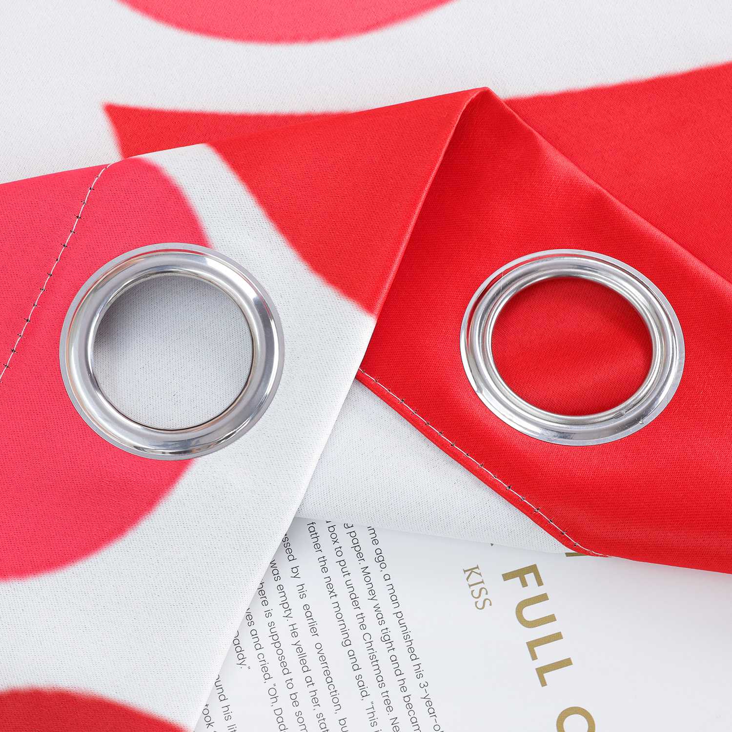 Verdunkelungsvorhang zum Valentinstag Mit Herzdesign - Joyswahl