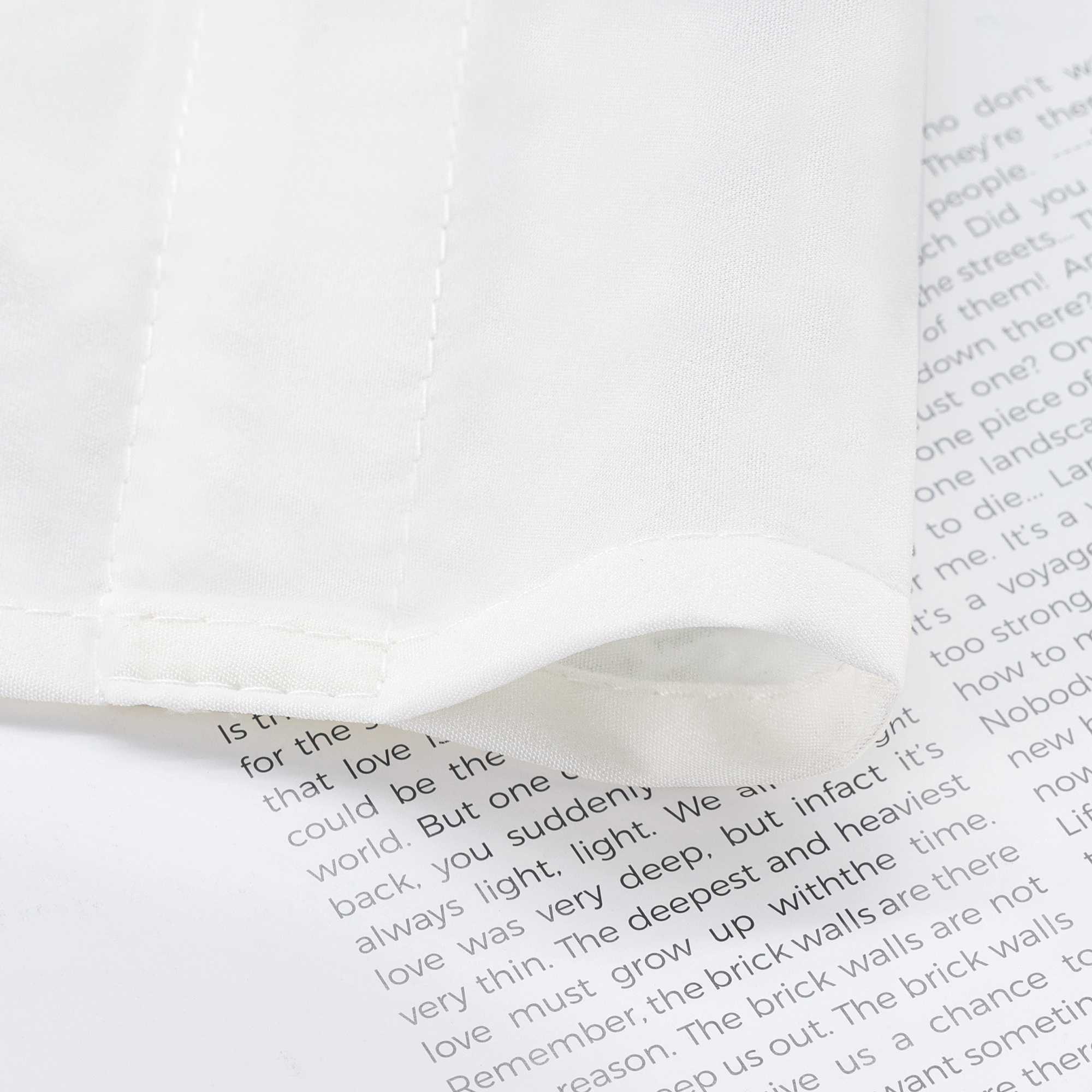 Halbtransparenter Rollo in Uni-Farbe mit Stangendurchzug - Joyswahl