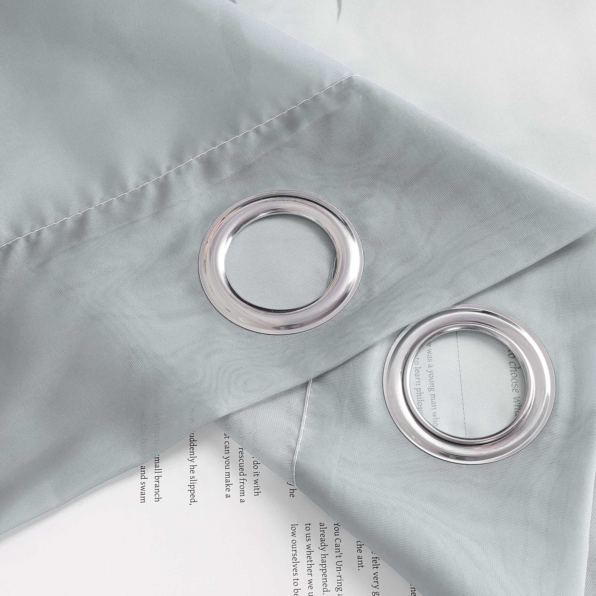 Transparente Vorhänge mit Farbverlauf 2er Set - Joyswahl