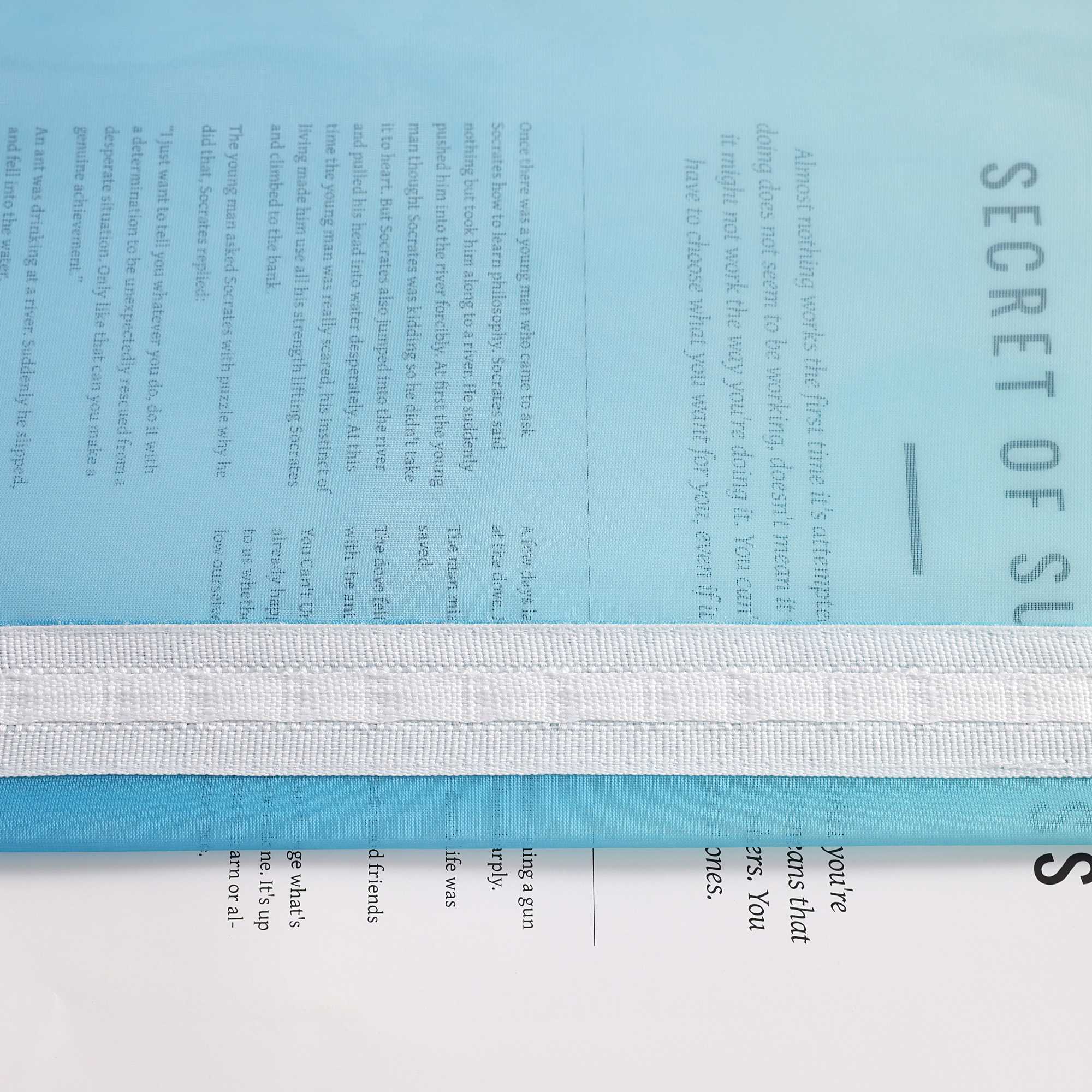 Transparente Vorhänge mit Farbverlauf 2er Set - Joyswahl
