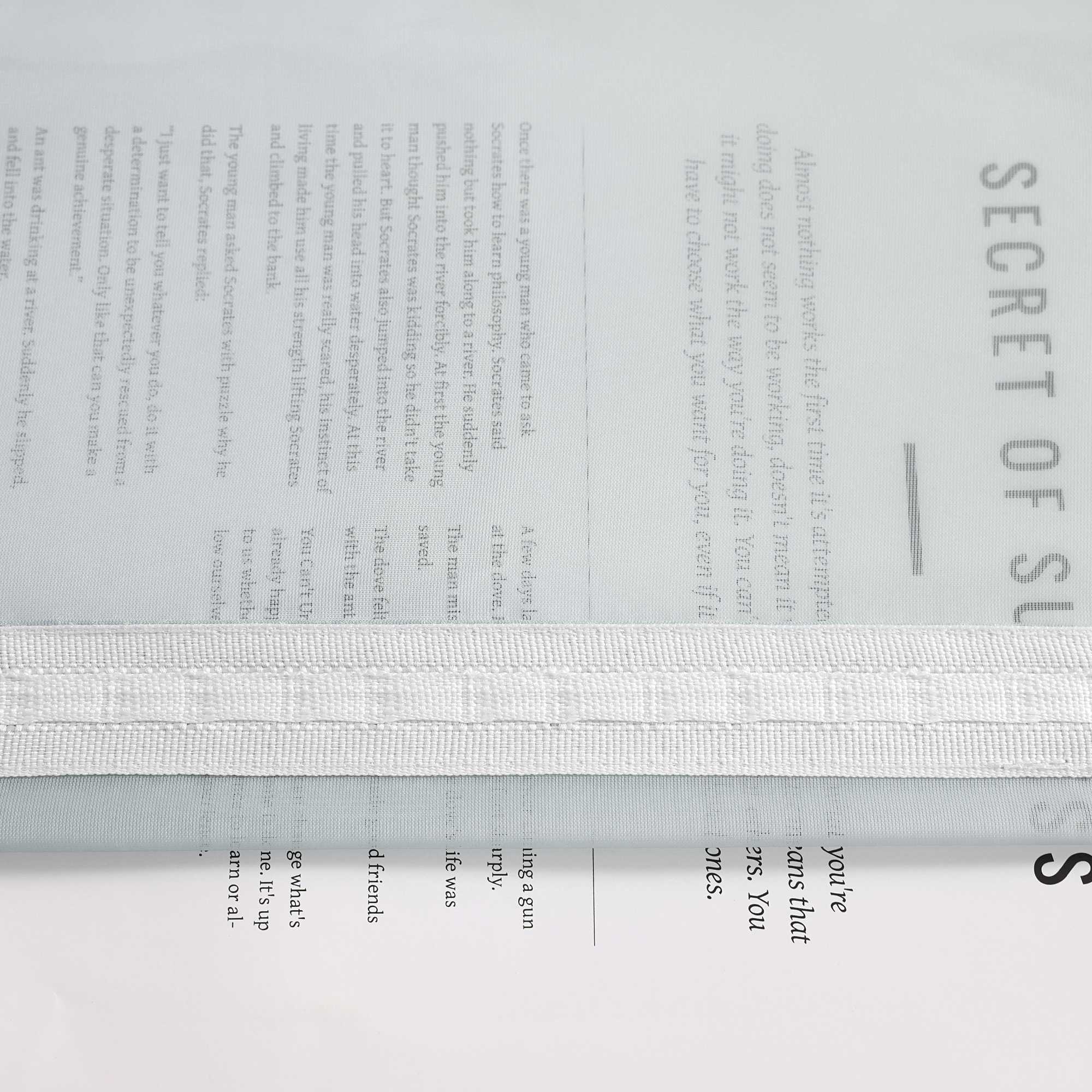 Transparente Vorhänge mit Farbverlauf 2er Set - Joyswahl
