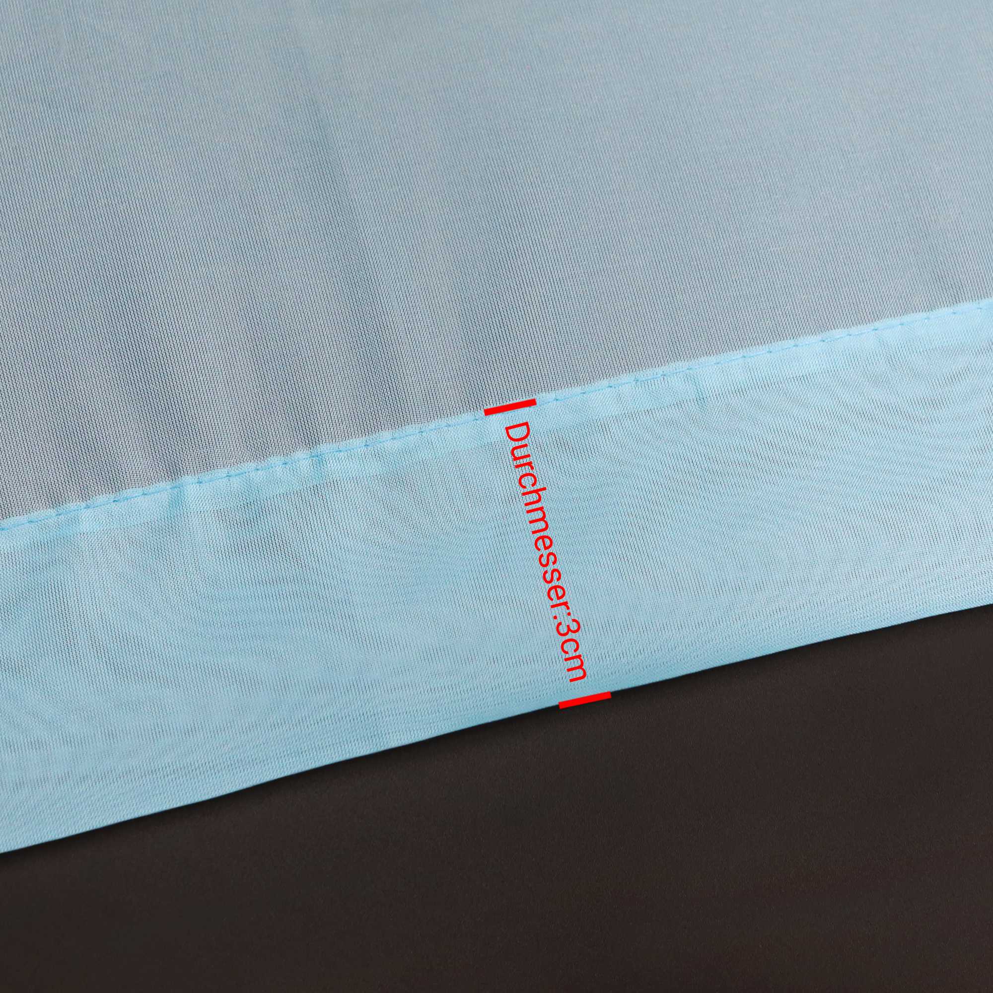 Transparente Scheibengardine mit Schmetterlingsdesign Dreiecksabschluss 1 Stück - Joyswahl