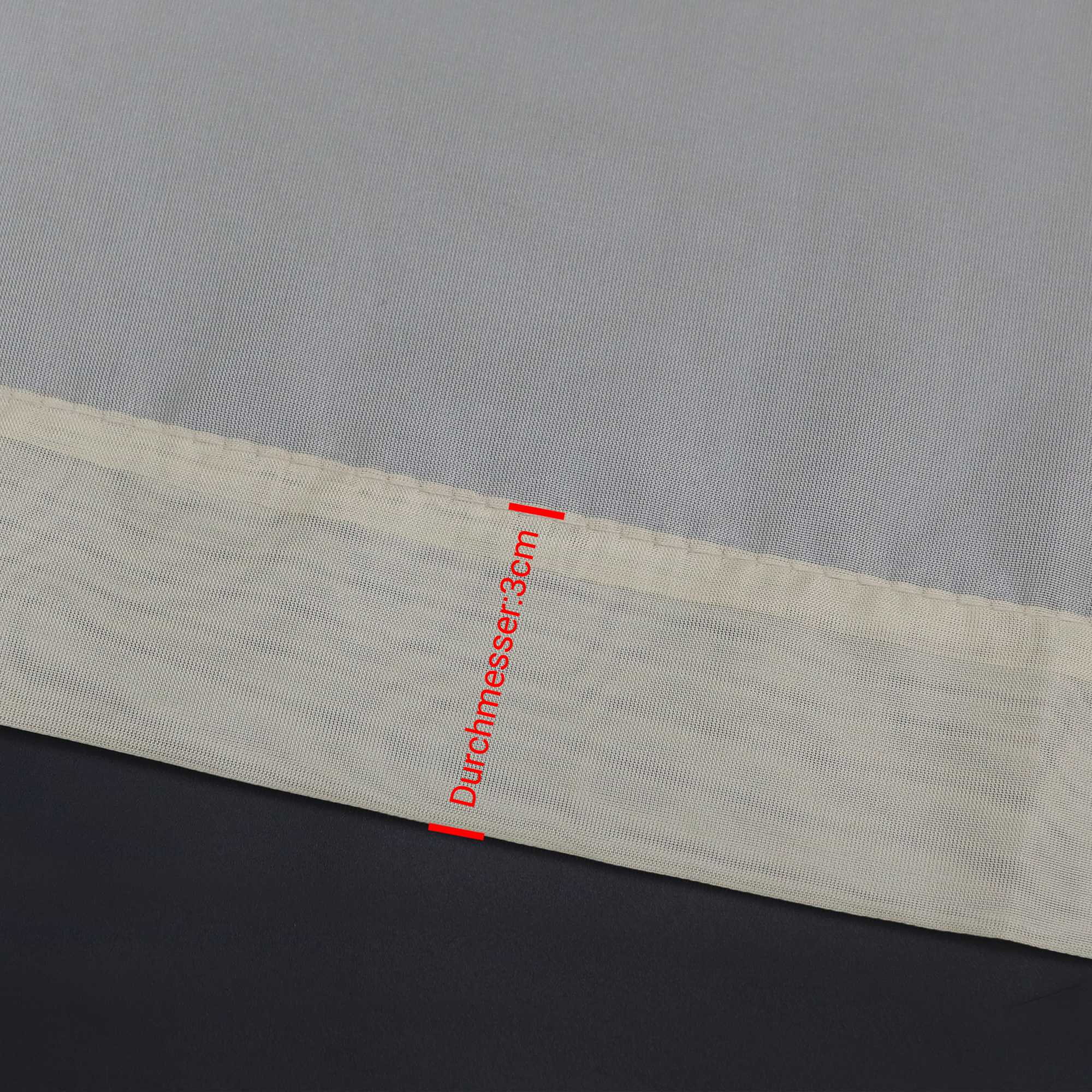 Transparente Scheibengardine mit Schmetterlingsdesign Dreiecksabschluss 1 Stück - Joyswahl