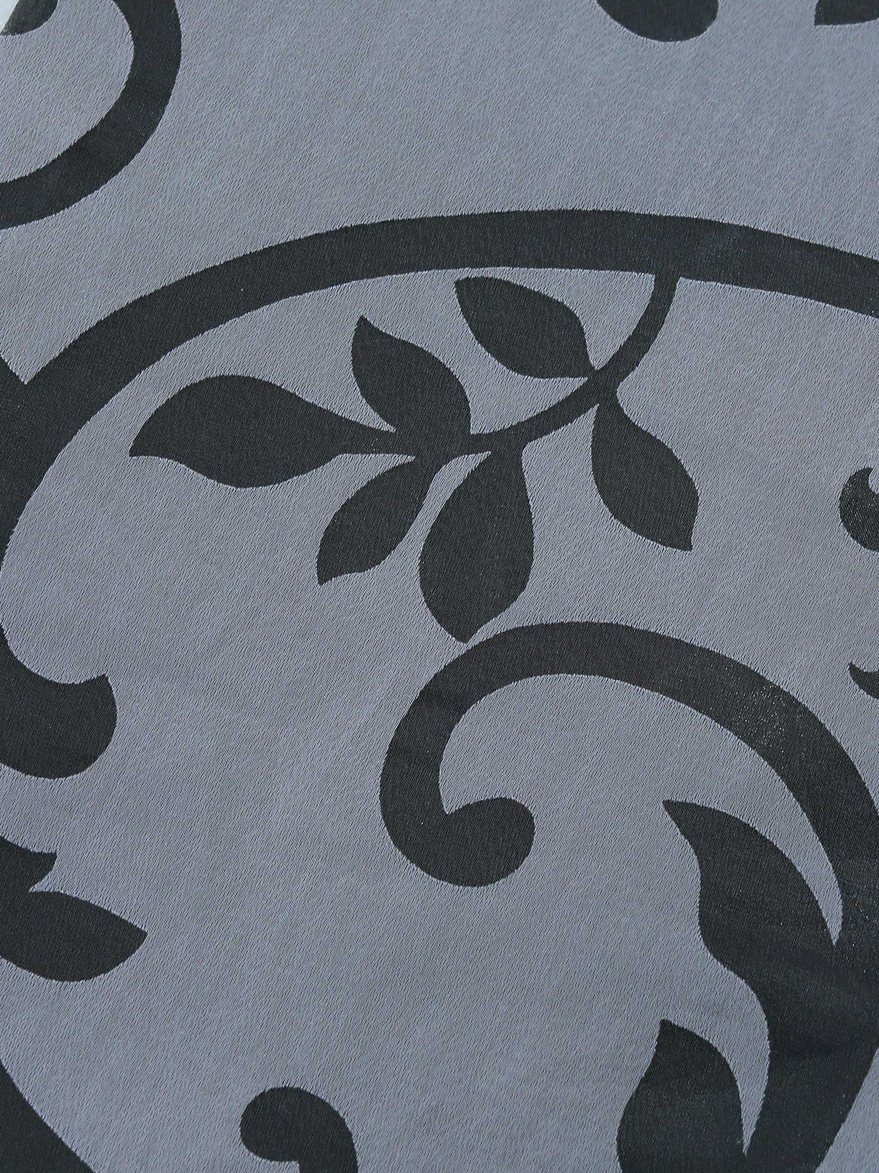Schiebegardine Flächenvorhänge Klettbandschal mit Blumenmuster transparent modern 2er Set - Joyswahl