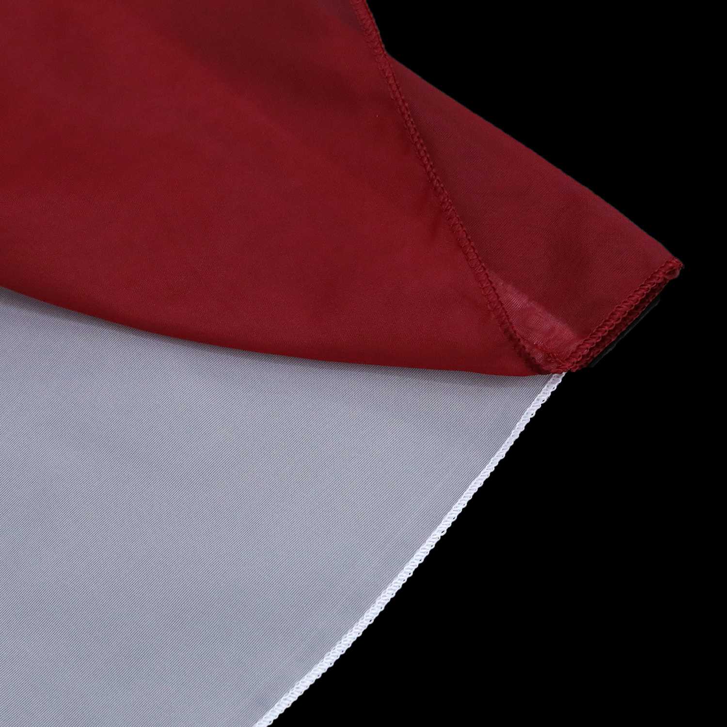 Scheibengardine durch Tunnelzug Voile Bistrogardinen mit Quaste Kurzstore Doppelte Vorhänge Halbtransparent 1 Stück - Joyswahl