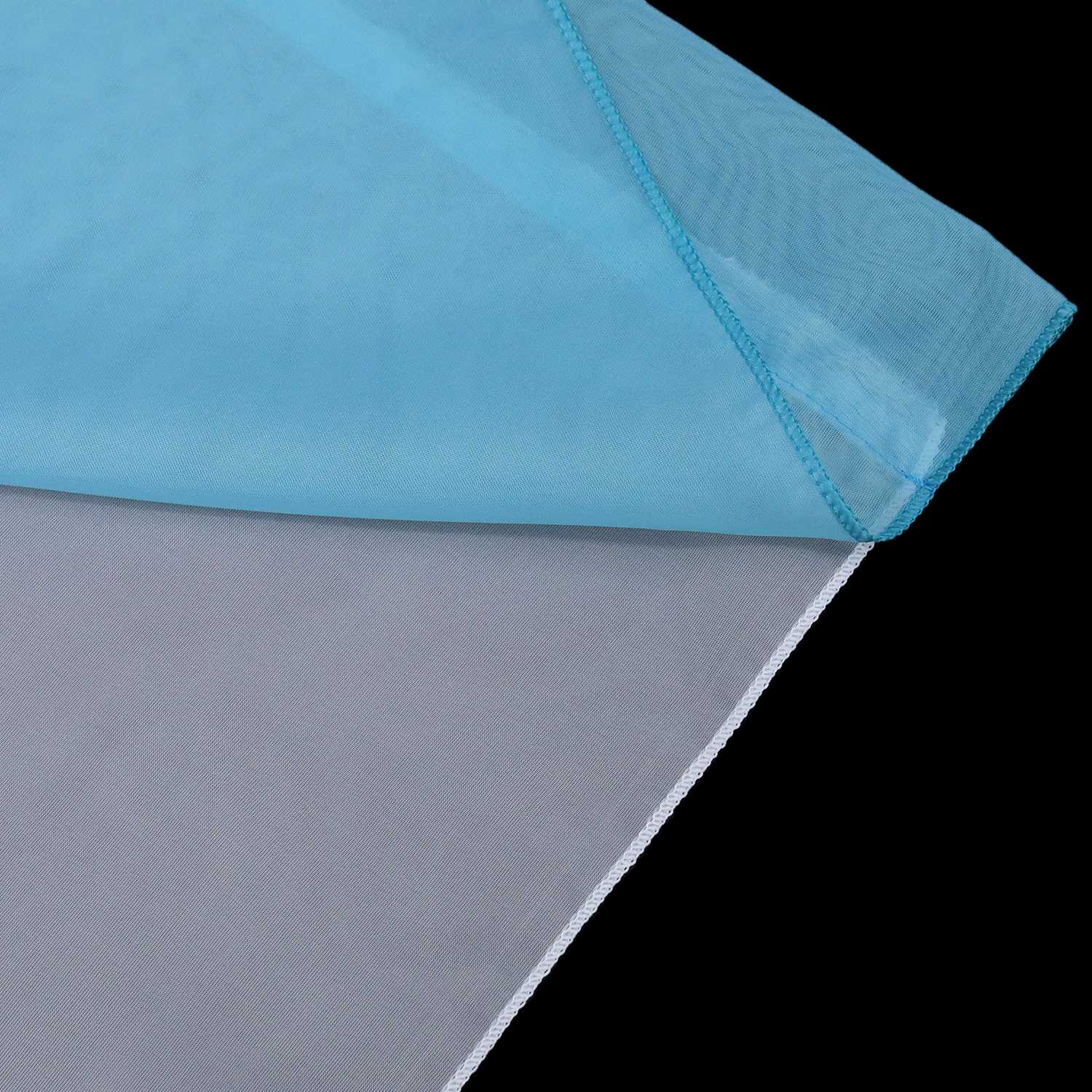 Scheibengardine durch Tunnelzug Voile Bistrogardinen mit Quaste Kurzstore Doppelte Vorhänge Halbtransparent 1 Stück - Joyswahl