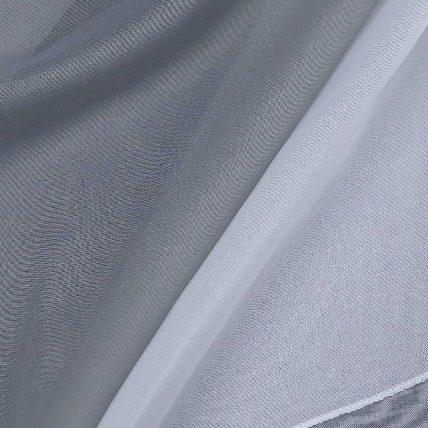 Scheibengardine durch Tunnelzug Voile Bistrogardinen mit Quaste Kurzstore Doppelte Vorhänge Halbtransparent 1 Stück - Joyswahl