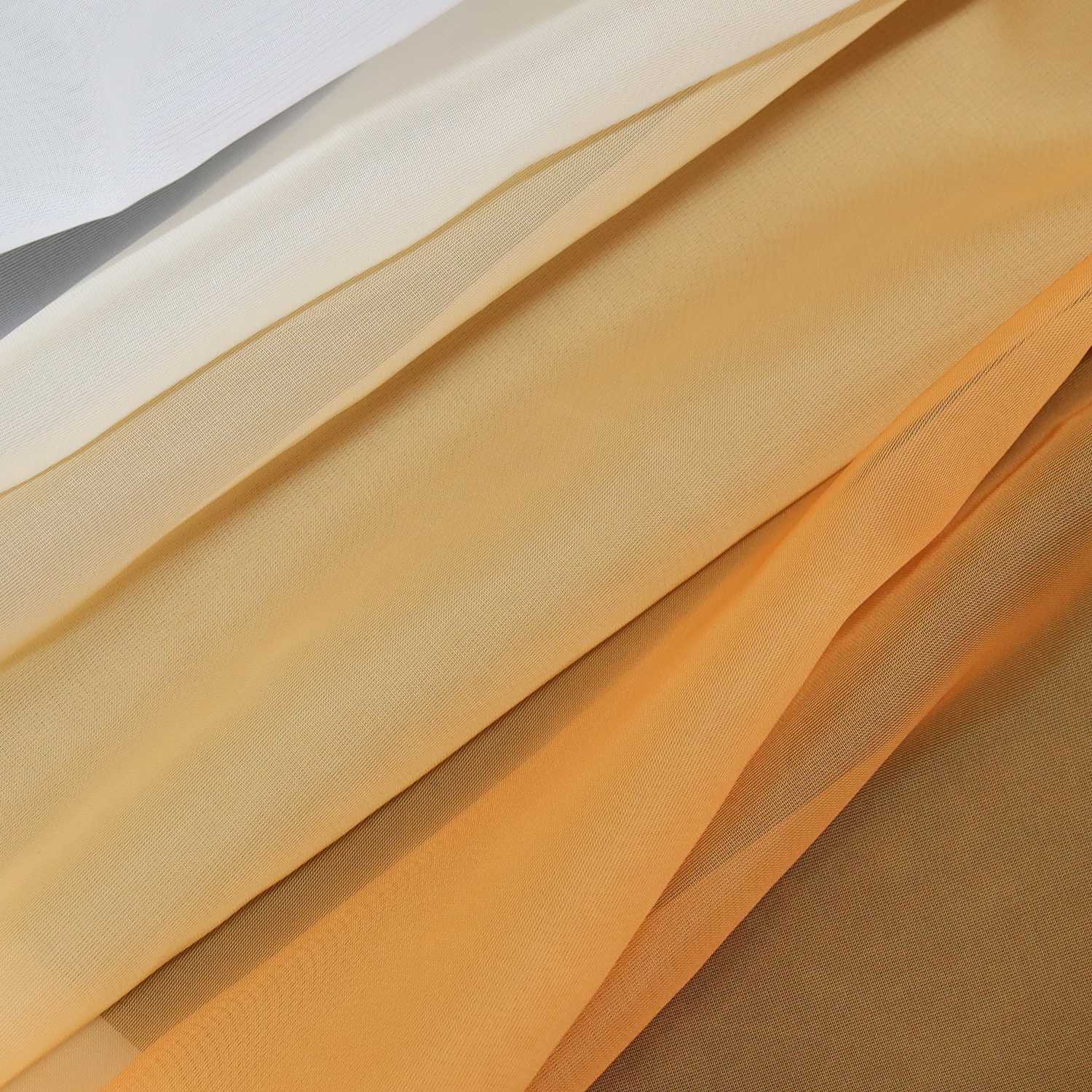 Dekorative Gardine Schal Farbverlauf extra lang 1 Stück - Joyswahl