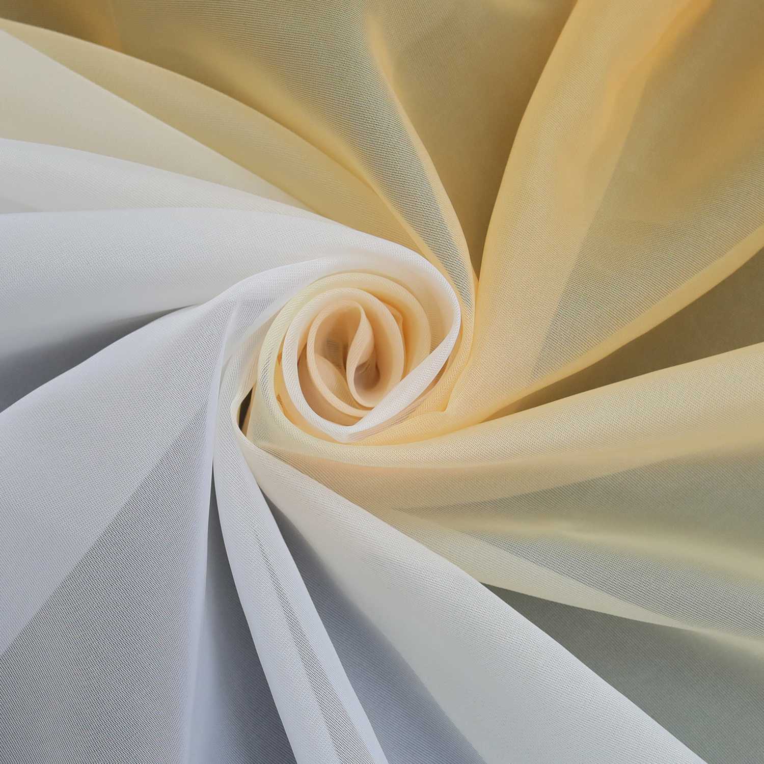 Dekorative Gardine Schal Farbverlauf extra lang 1 Stück - Joyswahl